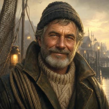 The Fisherman Master, who sells bait and lures